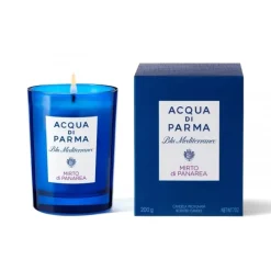 ACQUA DI PARMABlu Mediterraneo Mirto di Panarea                Bougie Parfumée
