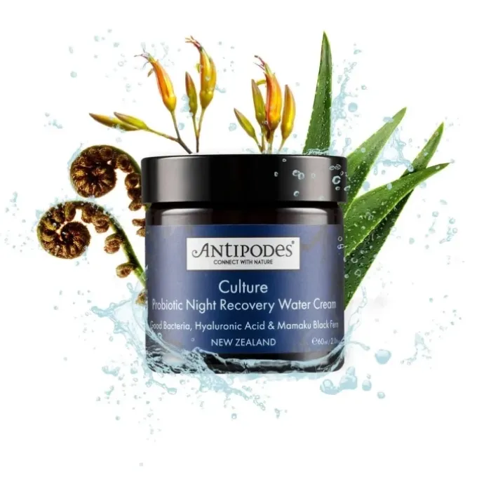 AntipodesCulture                Gel Crème de Nuit Réparateur aux probiotiques
