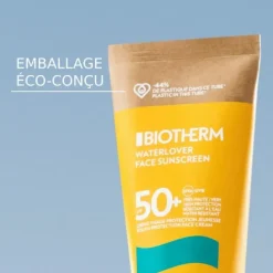 BiothermWaterlover                Crème Solaire Visage Anti-âge SPF 50