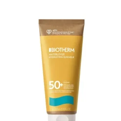 BiothermWaterlover Lait Solaire Hydratant Visage & Corps SPF 50+ - Tube Éco-conçu