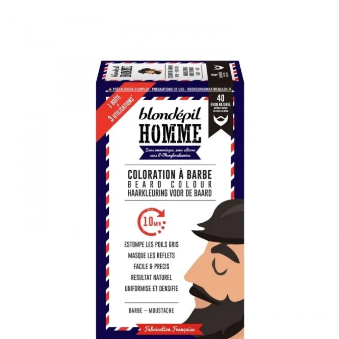 Blondépil Homme Coloration à Barbe
