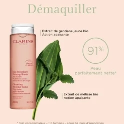 CLARINSEau Micellaire Démaquillante                Peaux Sensibles