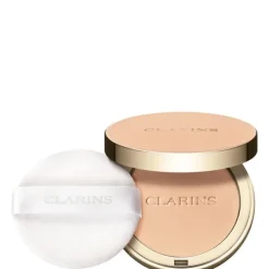 CLARINSEver Matte Compact Powder                Poudre Compacte Matifiante Infusée Au Lait De Pêcher