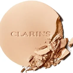 CLARINSEver Matte Compact Powder                Poudre Compacte Matifiante Infusée Au Lait De Pêcher