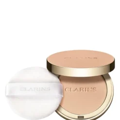 CLARINSEver Matte Compact Powder                Poudre Compacte Matifiante Infusée Au Lait De Pêcher