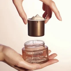 CLARINSExtra-Firming Nuit                Crème Fermeté Anti-Âge Peaux Sèches - Recharge Pot