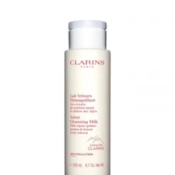 CLARINSLait Velours Démaquillant                 Aux Extraits de Gentiane Jaune & Mélisse des Alpes