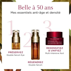 CLARINSMulti Intensive                Crème Lift-Repulpante Anti-Rides Nuit - Toutes Peaux