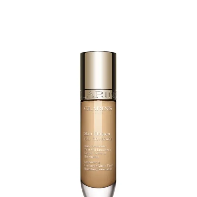 CLARINSSkin Illusion Full Coverage Haute Couvrance Teint Mat Lumineux Longue Tenue & Hydratation