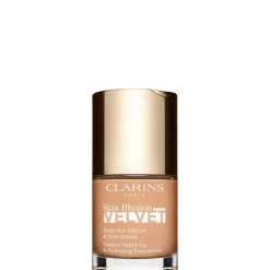 CLARINSSkin Illusion Velvet                Fond de Teint Mat Naturel & Hydratation