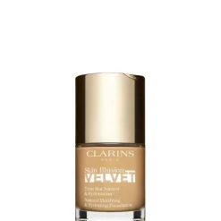 CLARINSSkin Illusion Velvet                Fond de Teint Mat Naturel & Hydratation