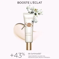 CLARINSSOS Primer                Base de Teint Illuminatrice