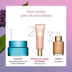 CLARINSSOS Primer                Base de Teint Anti-Fatigue