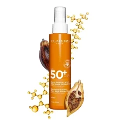 CLARINSSpray Solaire Lacté Très Haute Protection Corps SPF50+                Lait Solaire Corps
