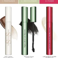 CLARINSSupra Lift & Curl                Mascara Effet Liftant Courbe & Volume Déployés