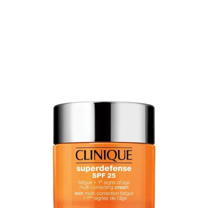 CLINIQUESuperdefense SPF 25 Soin Multi-correction Fatigue + 1ers Signes de l'Âge - Peaux Sèches à Mixtes