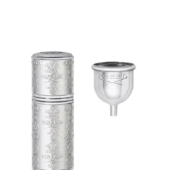 Creed Argent / Argent                Vaporisateur de voyage - Gaine Cousue Cuir