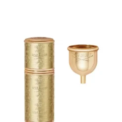 Creed Or / Or                Vaporisateur de voyage - Gaine Cousue Cuir