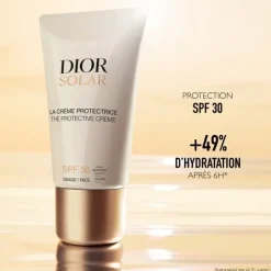 Dior Solar                La Crème Protectrice Visage SPF 30 Crème Solaire Visage Haute Protection