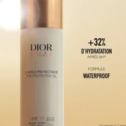 Dior Solar                L'Huile Protectrice Visage et Corps SPF 15 Huile Solaire - Spray Solaire