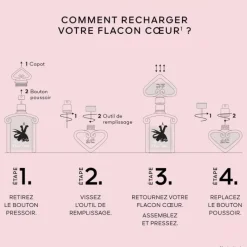 GUERLAINLa Petite Robe Noire                Le Flacon Coeur - Eau de Toilette