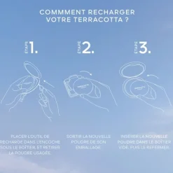 GUERLAINTerracotta Flower Blossom                La Poudre Éclat Bonne Mine Naturelle- Édition Limitée - 96% d’ingrédients d’origine naturelle