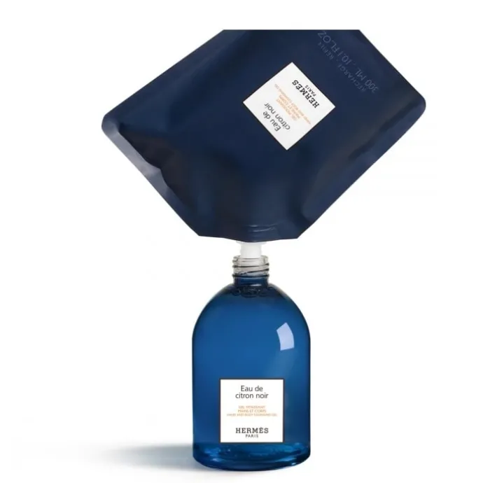 HERMÈSEau de Citron Noir Gel Moussant Mains & Corps - Recharge