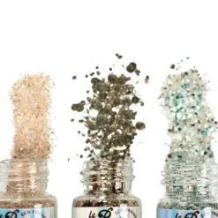 Le Bar à PaillettesKit 001                Coffret Paillettes Libres Biodégradables - 3 Shots