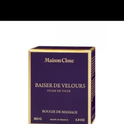 Maison CloseBaiser de Velours                 Pêche de Vigne - Bougie de Massage