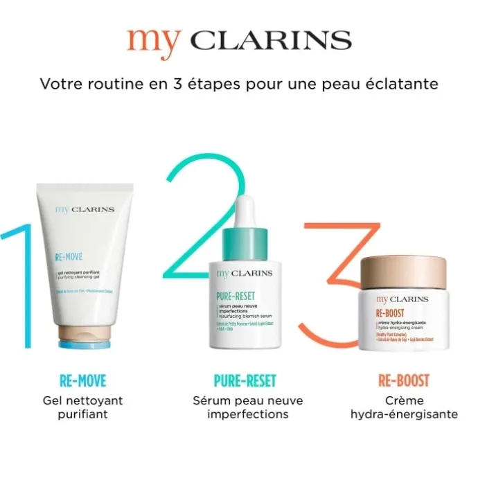 My Clarins PURE-RESET Sérum peau neuve imperfections - Peaux grasses et à imperfections