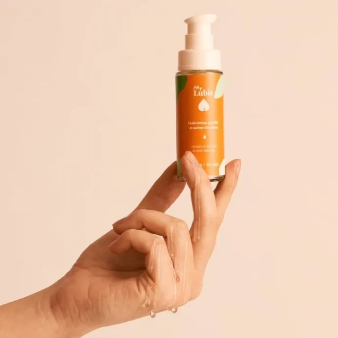 My LubieHuile intime au CBD et autres Douceurs