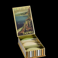 Ortigia SiciliaCity Box Taormina                Coffret 3 Savons Parfumés
