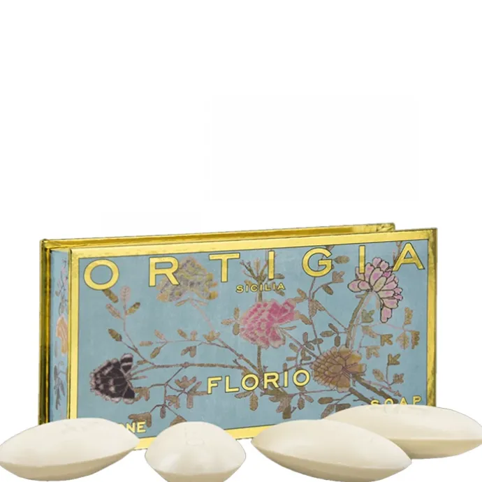 Ortigia SiciliaFlorio Coffret de 4 Savons Parfumés