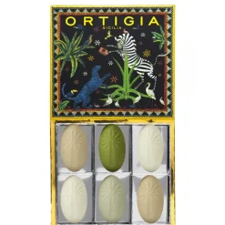 Ortigia SiciliaJungle Box                Coffret de 6 Savons Parfumés Assortis