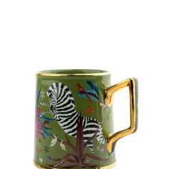 Ortigia SiciliaJungle Green                Mug en Céramique