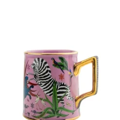 Ortigia SiciliaJungle Pink                Mug en Céramique