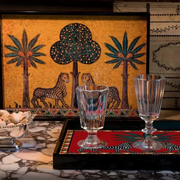 Ortigia SiciliaZagara Plateau en Laque Medium