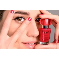 PupaVamp! Base et Top Coat Transparent et Parfumé                Base et Top Coat transparent et parfumé, fragrance rouge