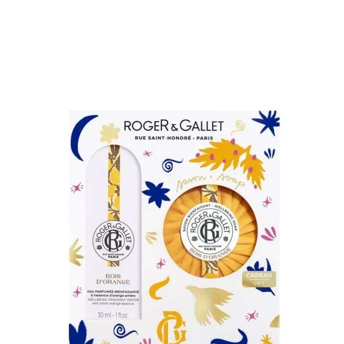 Roger&GalletBois d'Orange Coffret Eau Parfumée Bienfaisante - Savon Parfumé