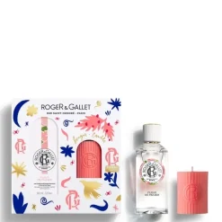 Roger&GalletFleur de Figuier                Coffret Eau Parfumée Bienfaisante - Bougie Parfumée