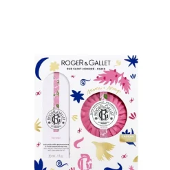 Roger&GalletRose                Coffret Eau Parfumée Bienfaisante - Savon Parfumé