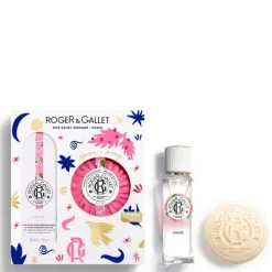 Roger&GalletRose                Coffret Eau Parfumée Bienfaisante - Savon Parfumé