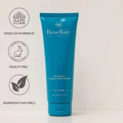 RoseBaie ParisKératine x Huile de Ricin                Gel Douche pour Homme