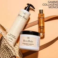 RoseBaie ParisMonoï x Collagène                Huile Pailletée Corps et Cheveux