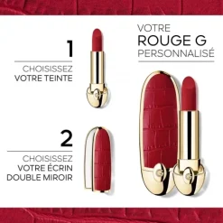 Rouge G de Guerlain Majestic Feathers                La Recharge - Le Rouge à Lèvres Soin Personnalisable - Édition limitée
