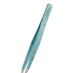 RubisPince Classique Action Painting Bleue                Pince à Épiler Professionnelle pour les Sourcils