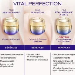 SHISEIDOVital Perfection                Crème Soyeuse Lift Fermeté