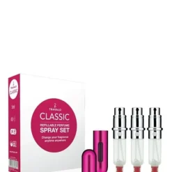 Travalo                Coffret Vaporisateur de Sac Rechargeable Rose