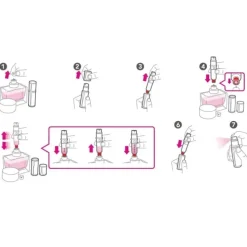 Travalo                Vaporisateur de Sac Rechargeable Rouge